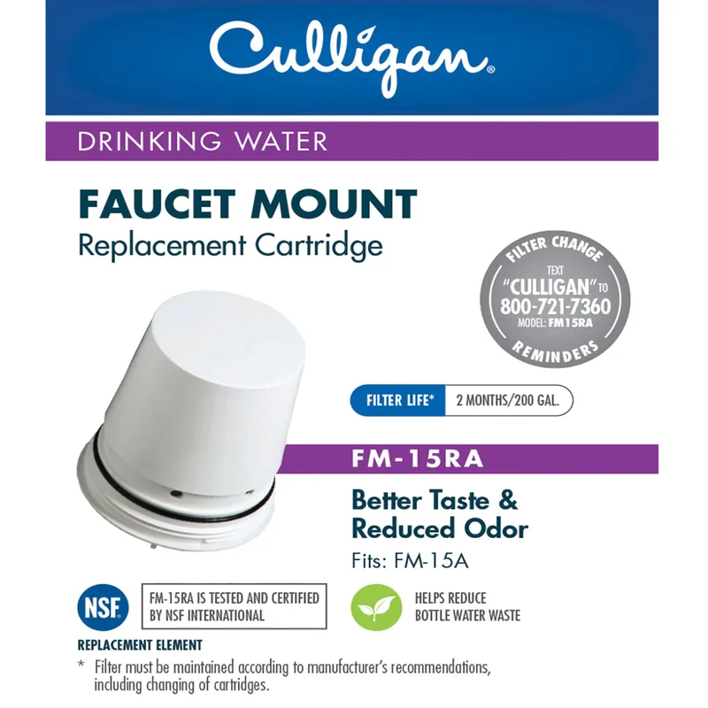 Faucet Mount Drinking Water Filter Replacement Cartridge