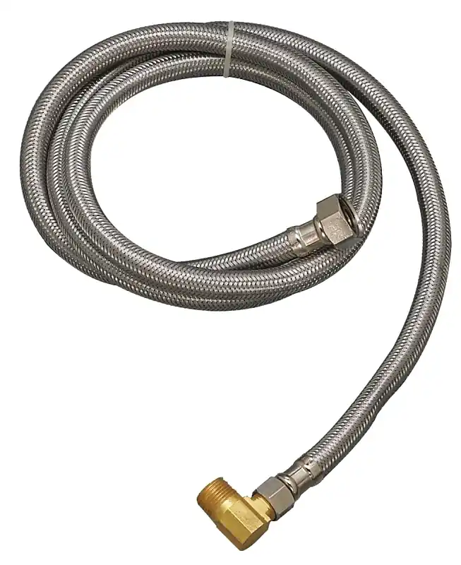 1/2 In. Fip X 3/8 In. Mip X 48 In. Stainless Steel Dishwasher Supply Line