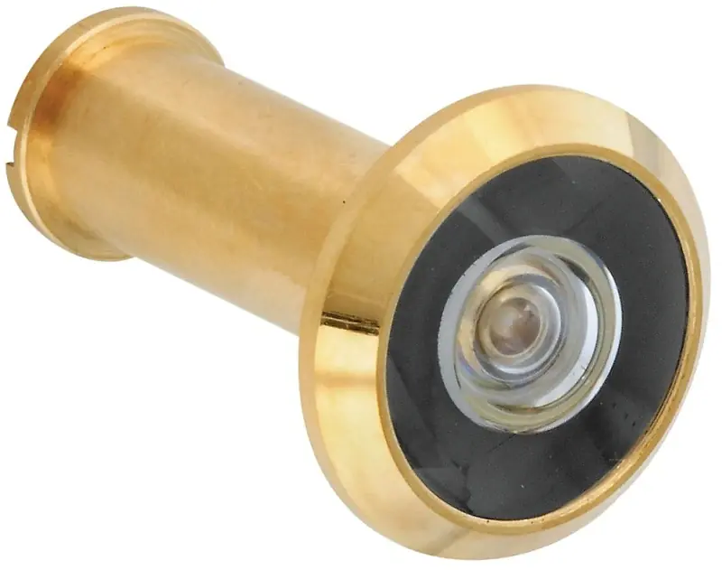 Door Viewer, 200-degree, Solid Brass