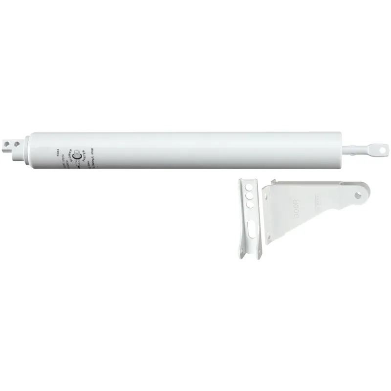 White Steel Pneumatic Screen/storm Door Closer