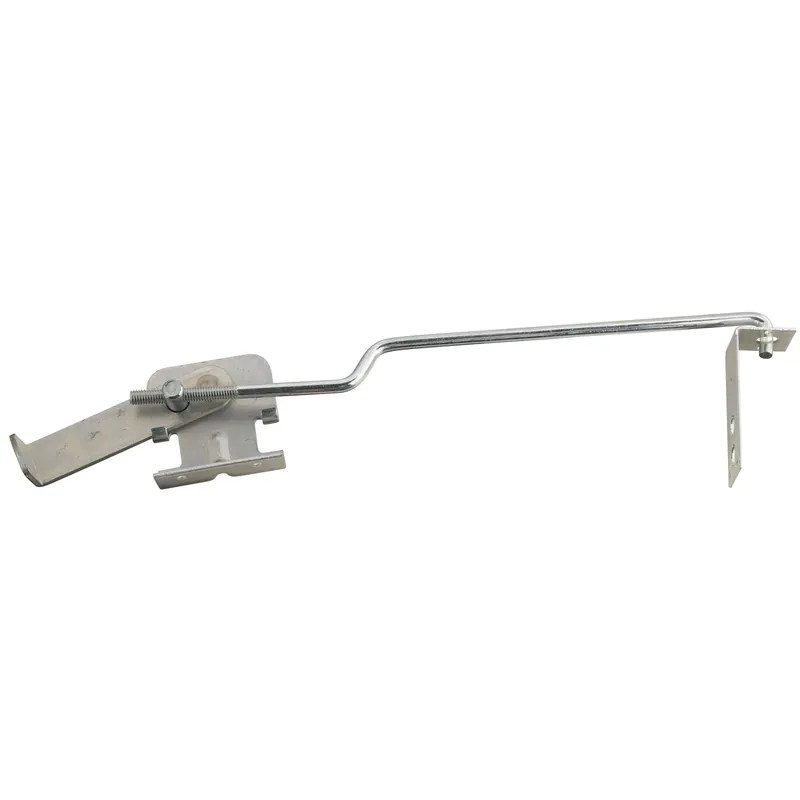 Door Latch For Sliding Barn Doors 1-1/2 In. Thick, Zinc