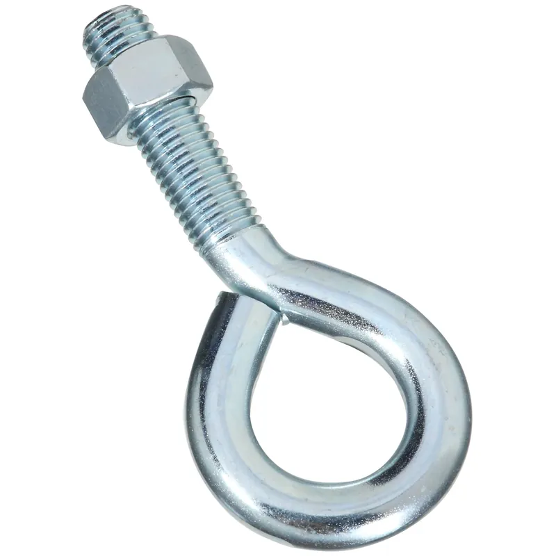 3/4 In. X 6 In. L Zinc-plated Steel Eyebolt Nut Included