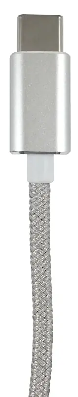 6 Feet Braided Usb C To Usb A Charging And Data Cable - Model Pm1006ucbw
