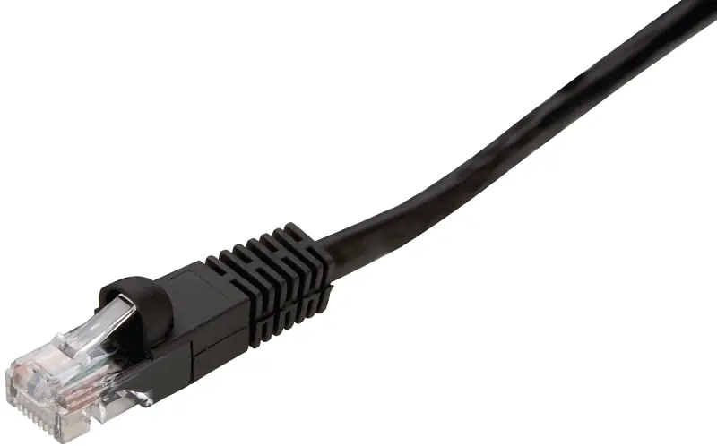 7 Foot Cat5e Rj45 Ethernet Network Cable - Black