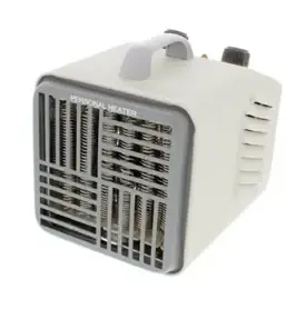 Power Zone Fan Heater, Gray, 750/1500-watt