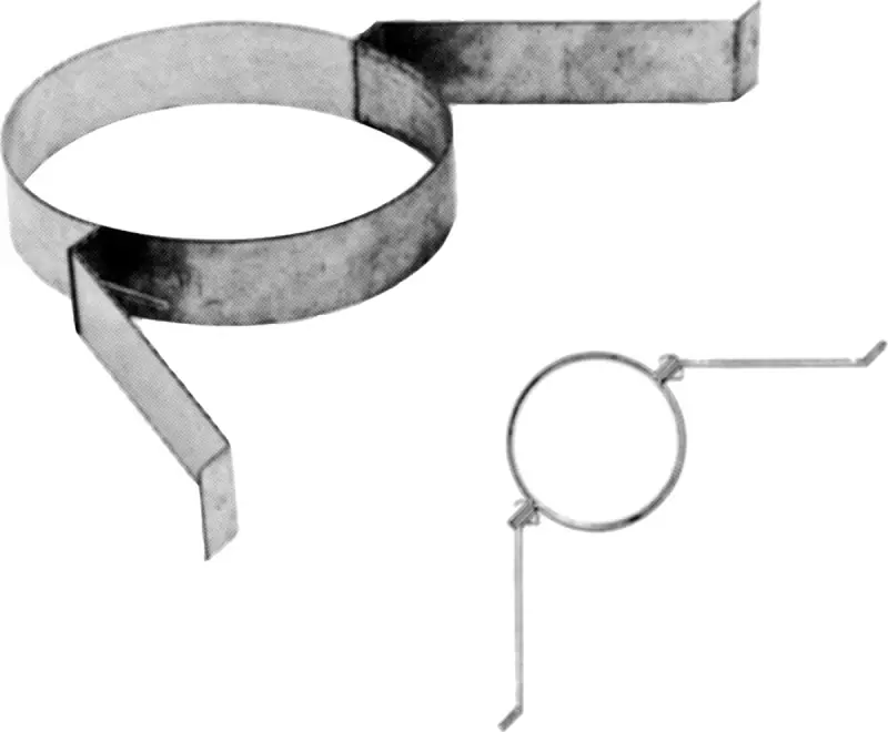 6 Inch Chimney Support Bracket - 3 Wall Model 6hs-sba By American Metal