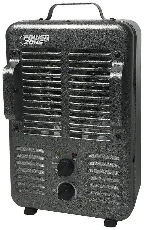Deluxe Portable Milk House Heater 1300/1500 W With Adjustable Thermostat
