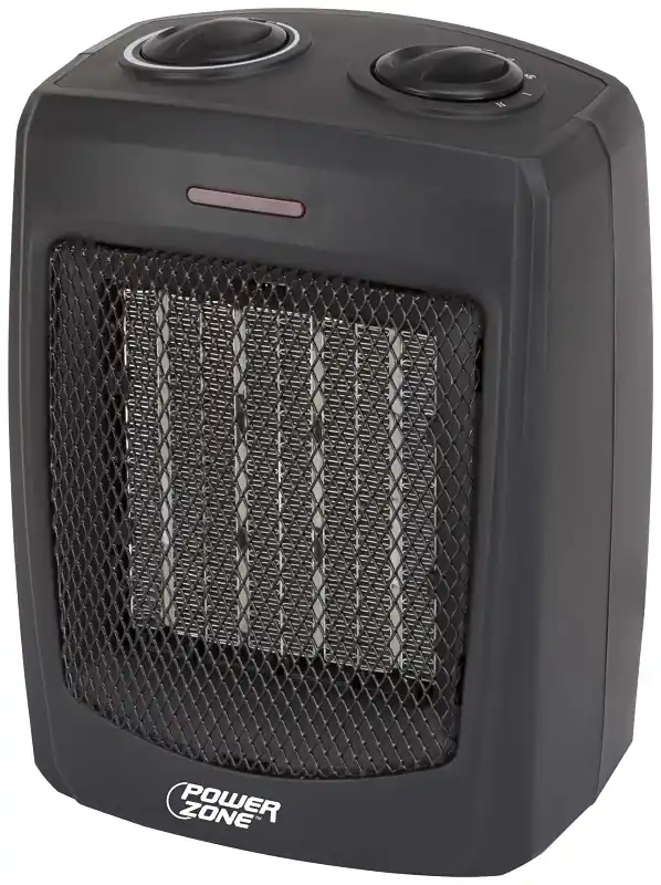 Ptc-700 Electric Ceramic Heater, 750/1500 Watts, Portable With Adjustable Settings
