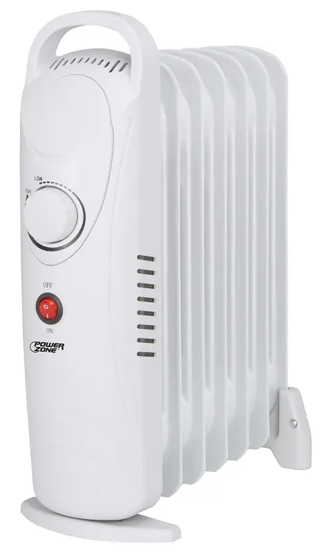Cypb-7 Mini Oil Filled Electric Radiator Heater, 700 Watts, Compact Design