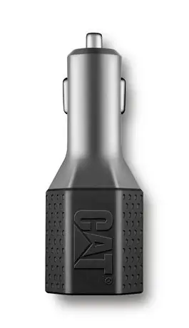 Triple Usb Dc Vehicle Adapter 7.2 Amp Black 3" X 1.5" X 0.5"
