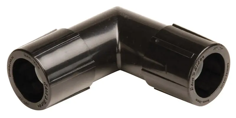 1/2 In. Push-fit Drip Irrigation Elbow 1 Pk