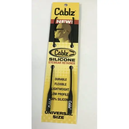 Cablz Silicone Non-adjustable Black Cable Management System
