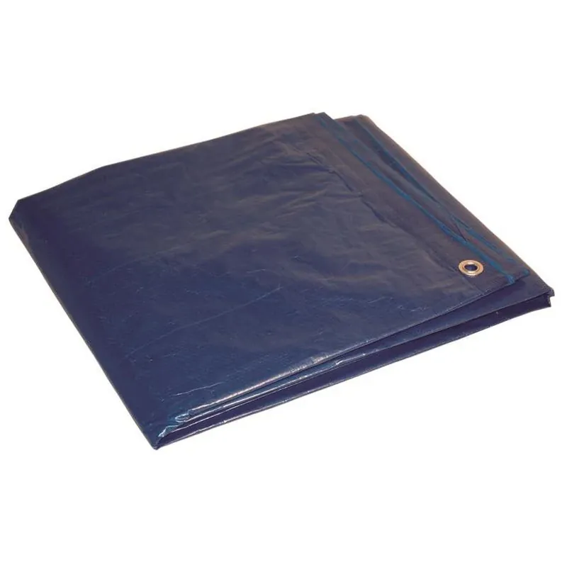 10‘ X 12‘ Blue Dry Top Polyethylene Tarpaulin - Model 01012