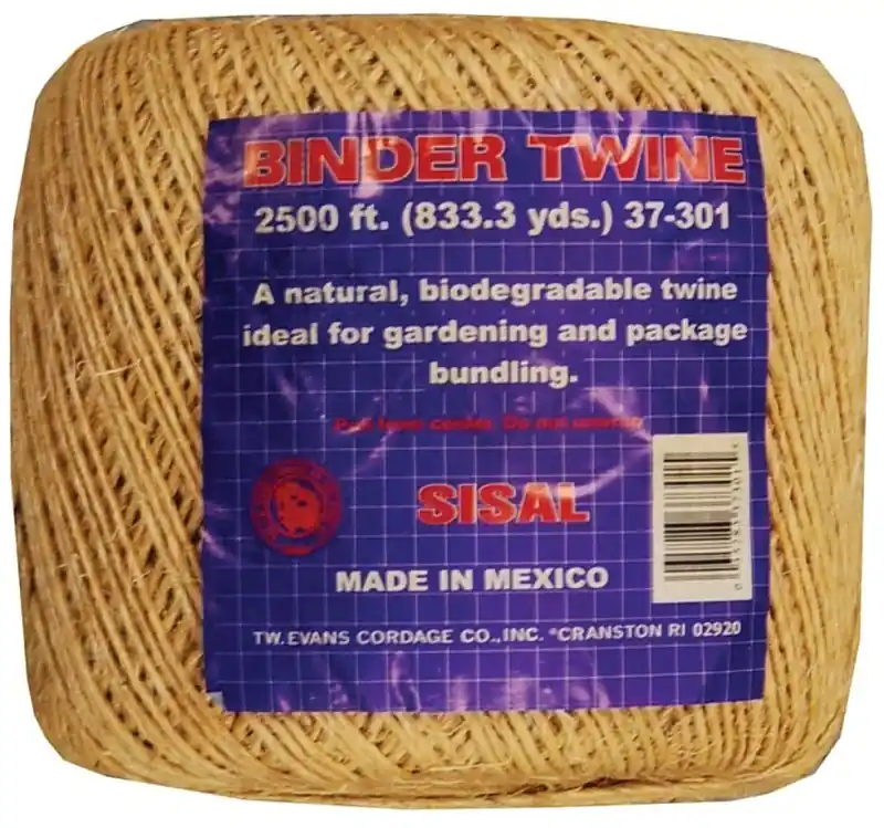 37-301 Sisal Twine Binder, 2500 Feet For General Purpose Use