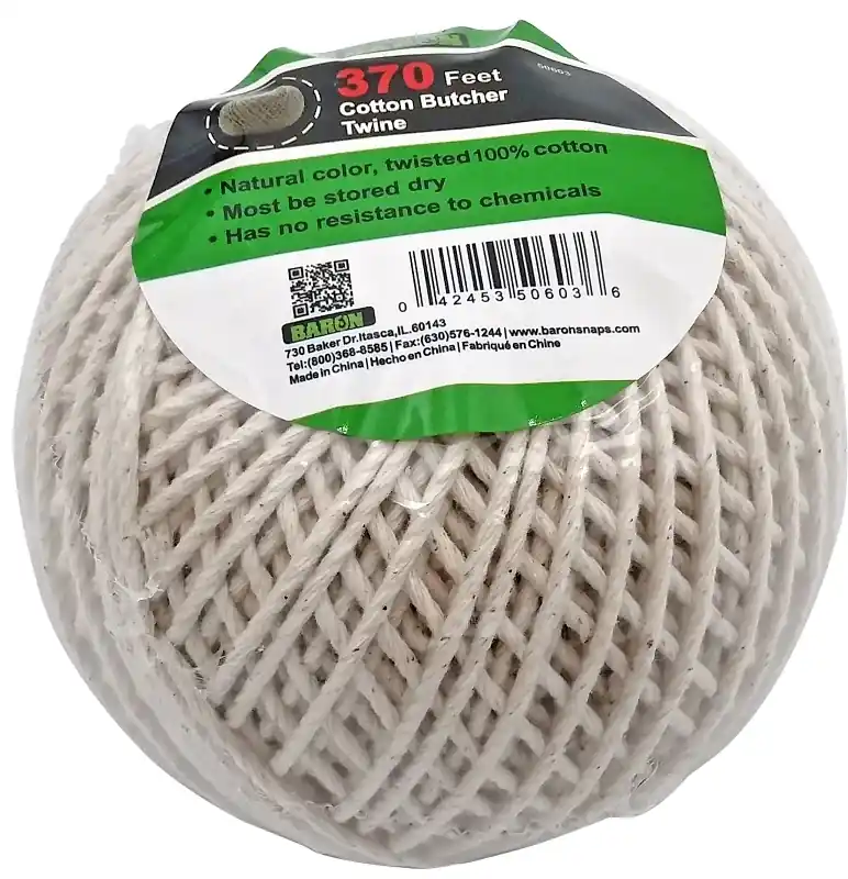 Manufacturing Cotton Butcher Twine 370 Feet 1/8 Inch Diameter