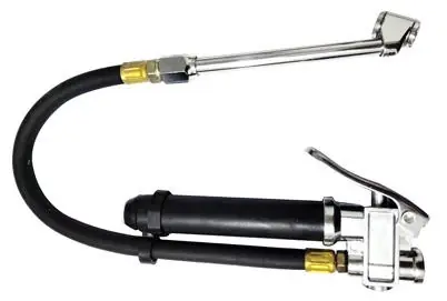 Tire Inflator + Gauge, Dual Foot, 20 To 120 Psi