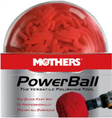 Powerball Polishing Tool For Aluminum, Stainless Steel, And More - Model 05140