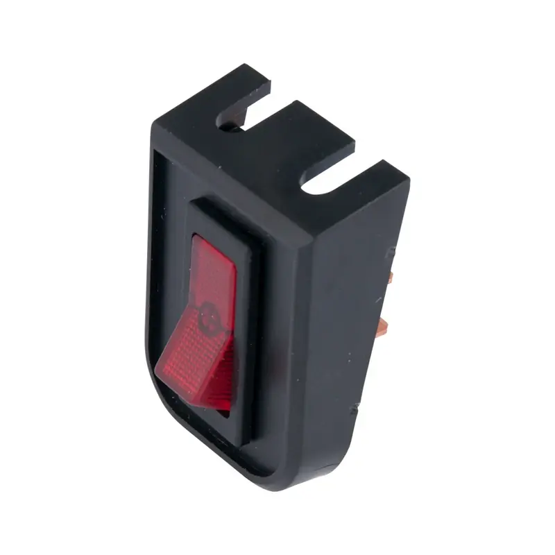 20 Amp Red Illuminated Toggle Switch And Bezel