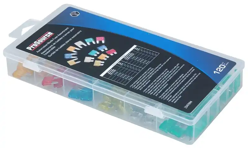 2347094 Assortment Automotive Fuse Blade & Kits - 120 Piece