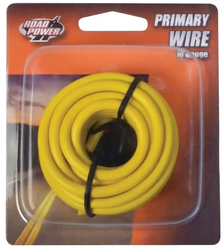 55672233 10 Awg Yellow Primary Wire, 7 Ft Length For Electrical Systems
