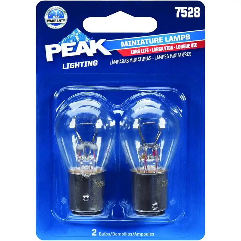 Incandescent Parking/stop/tail/turn Miniature Automotive Bulb 7528