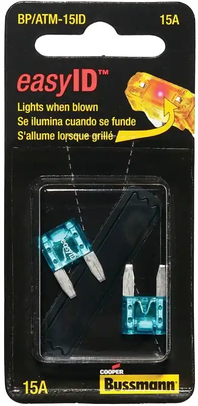 15-amp 32-volt Atm Blade Automotive Fuse (2-pack)