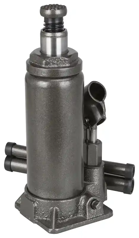 T010706 Heavy Duty Hydraulic Bottle Jack, 6 Ton, 8-1/2 To 16-1/4 In Lift