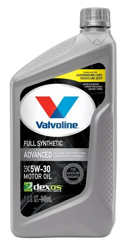 Advanced Protection Motor Oil, Full Synthetic, 5w-30, 1 Qt.