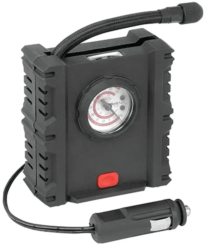 Genuine Victor 500 Series 12 Volt Tire Inflator With Dial Gauge And Led Work Light
