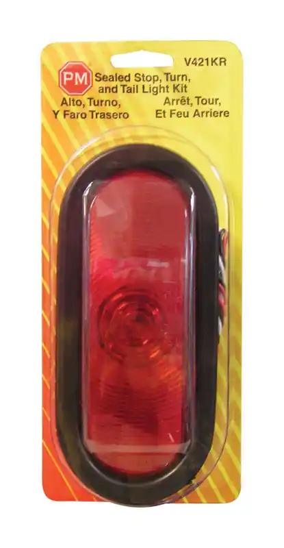 Peterson Red Oval Stop/tail/turn Light Kit