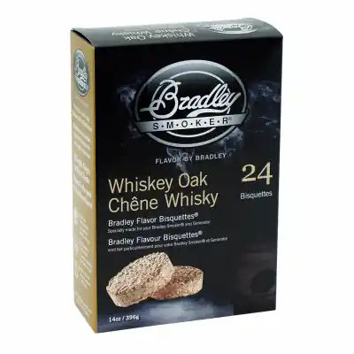 All Natural Whiskey Oak Wood Bisquettes 24 Pk
