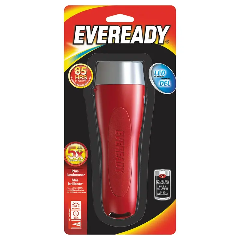 Led Flashlight (batteries Included)