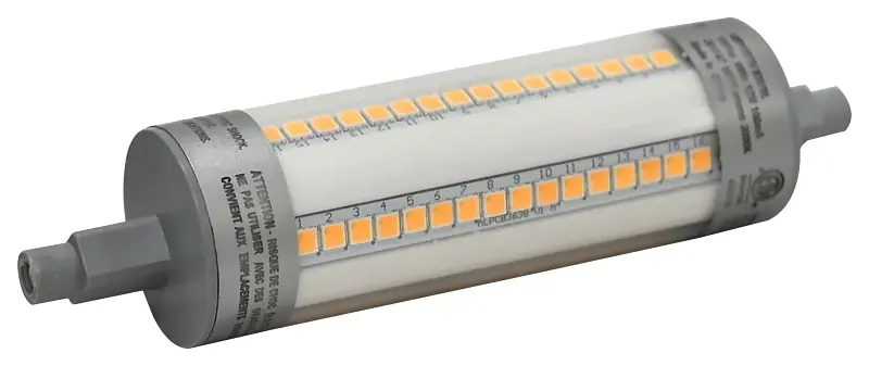 Led 12w T6 3000k R7s Base Double Ended Halogen Replacement