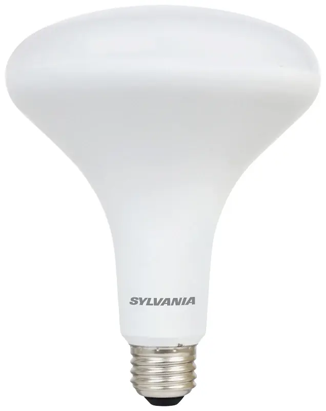 79624 Sylvania Contractor Series Led Flood Lamp Br40 13 Watts 5000k 80 Cri Medium Base 120 Volts Dimmable 2 Per Box*