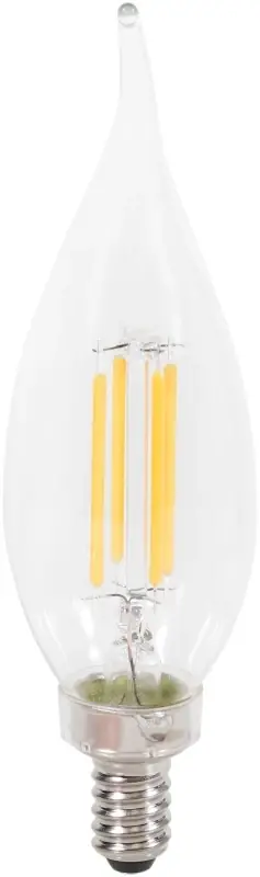 Truwave Led B10 Clear Soft White Bulb 5.5 Watt E12 Candelabra Base
