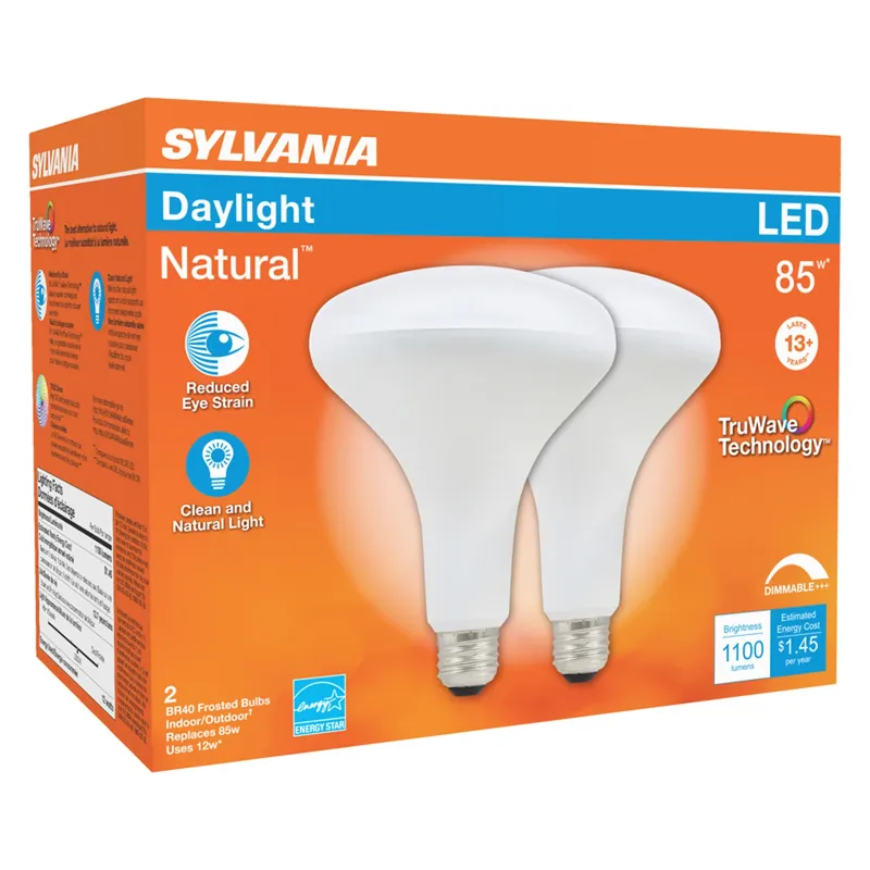 3005259 85w Br40 E26 Dimmable Led Bulb - Pack Of 2