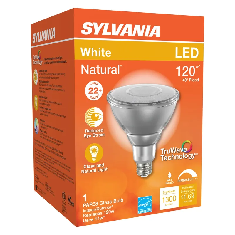 3005254 120w Par38 E26 Led Bulb, White