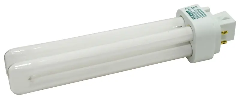 20644 26w Double Tube Compact Fluorescent Light Bulb 3500k 4-pin Base