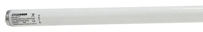 Fluorescent 48" Straight Daylight Full Spectrum Tube Lamp T12 Medium Bipin Base 120v Light Bulb 40w 2 Pack - Osram Sylvania Inc.