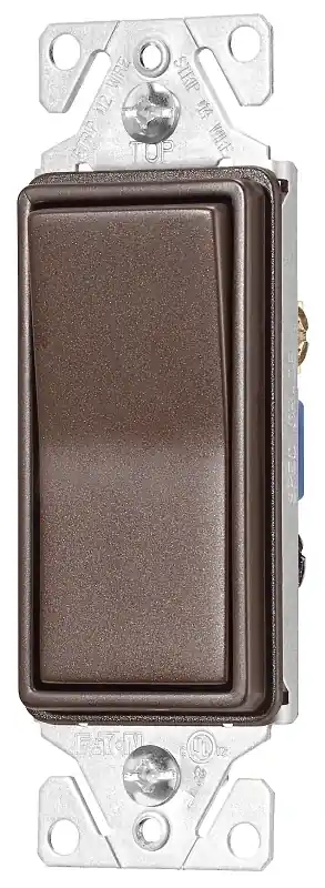 Designer 3-way Switch 15a 120/277v Oil Rubbed Bronze Model 7503rb-k-l
