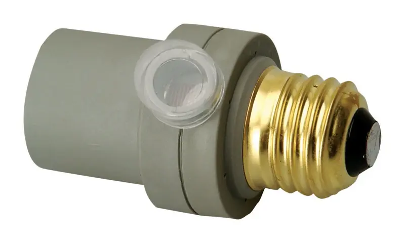 Light Control Socket With Photocell Sensor, Outdoor