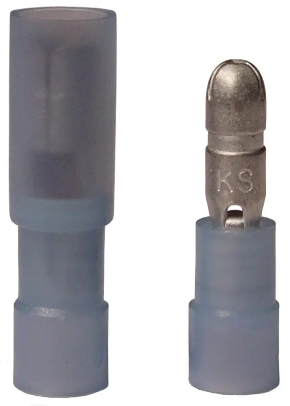 Bullet Disconnect Male/female Pair, Blue