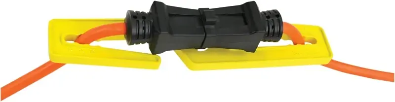 Orcacdl01 S-type Plastic Locking Cord Connector - Black/yellow