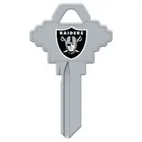 Fsk125h Sc1 Nfl Oakland Raiders Keychain - Durable And Stylish