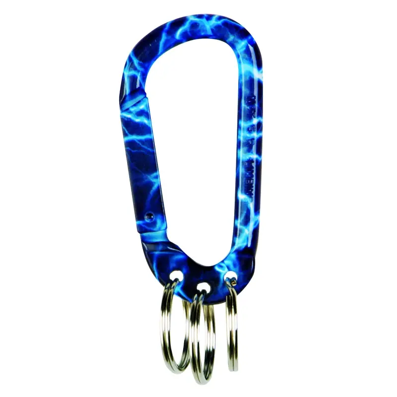 Lightning Design Carabiner With Split Ring, Model Kh557-each