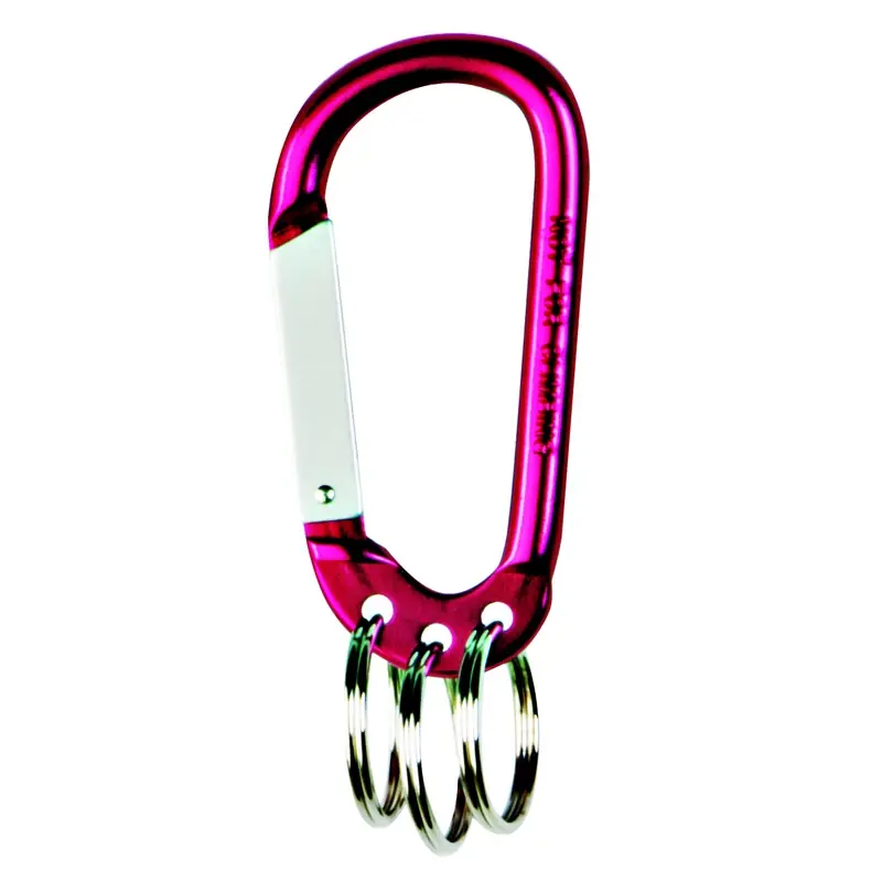 Metallic Carabiner Key Chain - Model Kh570-each - Durable Aluminum Design