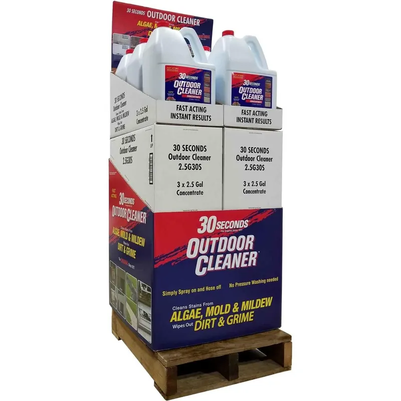 30 Seconds Outdoor Cleaner Outdoor Algae, Mold, Mildew Cleaner 2.5 Gallon Gal.