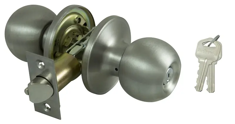 6997084 Entry T3 Tubular Stainless Steel Knob