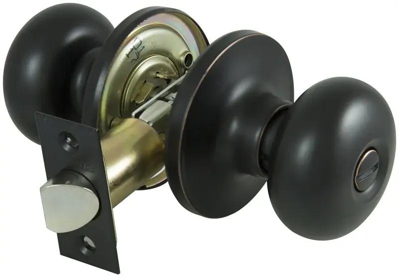Tfx710v-ps Privacy Knobset, Aged Bronze, 2-3/8" Backset