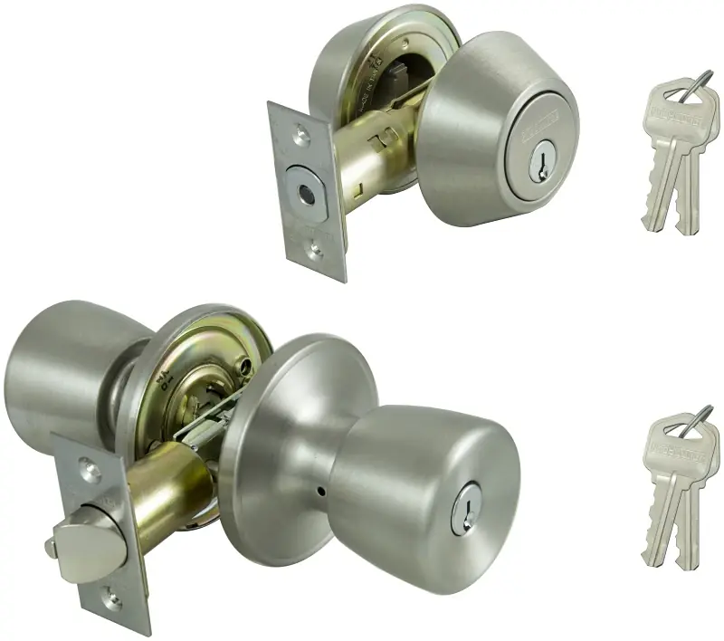 6997746 Entry & Bolt Ts Tulip Stainless Steel Door